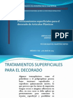 Tratamientos Superficie para Decorado