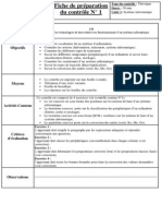 fiche d'evaluation contrôle 1