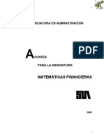 Matemáticas Financieras