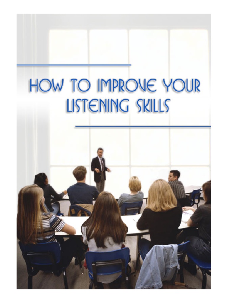 How to Improve Your Listening Skills English As A Second