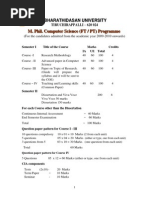 MPhil Computer Science