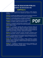 LEY General de Educación 1993 - Opinion Personal PDF