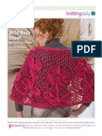 Wild Rose Shawl