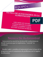 Técnica de Auto Control