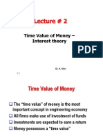 Lecture # 2 Time Value of Money