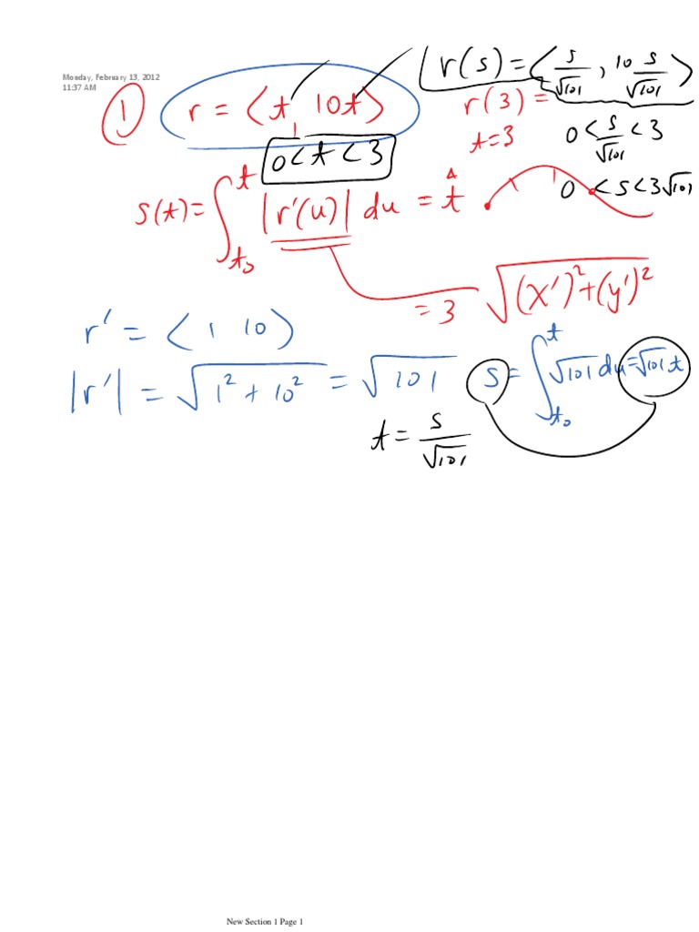 New Section Overview Document | PDF