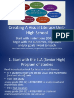 Planning Visualliteracyunit