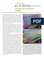 Alos Palsar Interferometric Synthetic Aperture Radar (Insar)