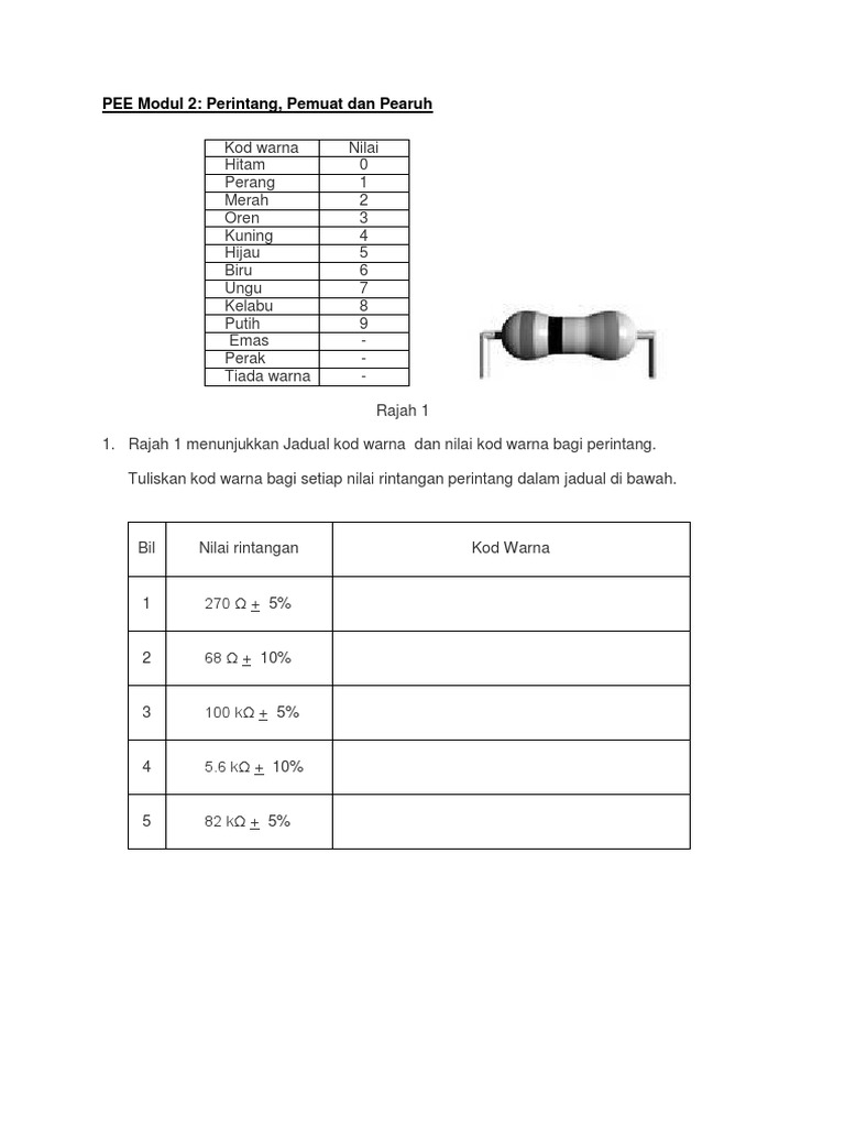 Contoh Soalan Printang,Pearuh,Pemuat
