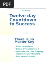 Twelve Day Countdown to Success