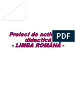 Proiect LB Rom Cainele Insp 2010