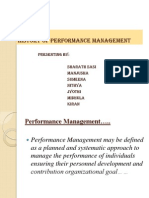 History of Performance Management