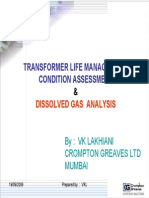 Transformer Life Management Condition Assessment and Dissolved Gas Analysis