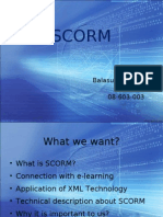 SCORM - My Presentation