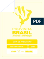 Provinha Brasil LP 2013 Teste 1