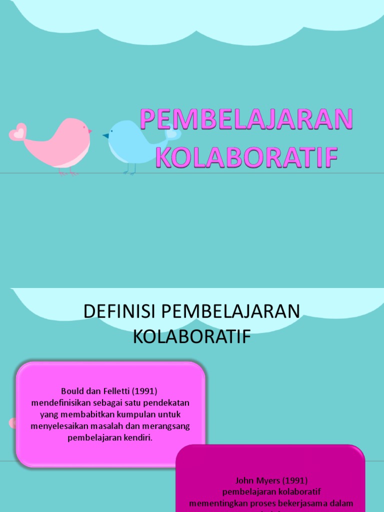 Pembelajaran Kolaboratif Pdf