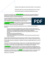 Principi Di Scienza Politica Di Clark Riassunto Scienza Politica PDF