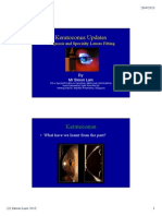 Keratoconus Update and RGP Fitting 2013 KL