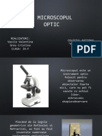 Microscopul Optic- Fizica. PowerPoint.