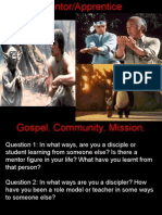 Gospel Community Mission (Discipleship)