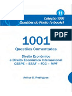 11 - 1001 Questoes Direito Economico e Direito Economico Internacional CESPE, ESAF, FCC, MPF