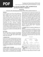 Simulation of Ad-Hoc Networks Using DSDV, AODV and DSR Protocols and Their Performance Comparison