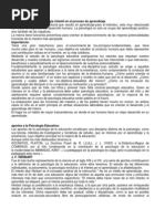 Aportes de la psicopedagogía infantil en el proceso de aprendizaje