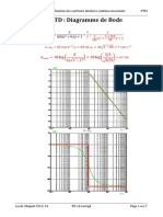 TD14 Diagramme de Bode