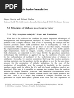 Rhodium catalyzed hydroformylation - CH 07