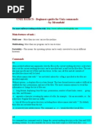 UNIX BASICS - Beginners Guide For Unix Commands - by Meenakshi