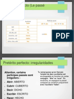 Las Formas Del Pasado (Indefinido, Perfecto e Imperfecto)