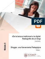 MII - Lectura - de La Lectura Tradicional A Lo Digital - LO