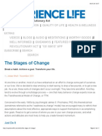 The Stages of Change: Experience Life