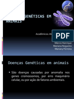 Doenças Genéticas Em Animais