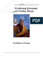 Karmapa Teachings On Lineage