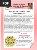 Bollettino quaresima