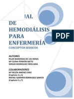 Manual de Hemodialisis Para Enfermeria Conceptos Basicos