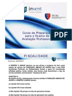 Curso Preparação Avaliação Profissional FISCALIDADE