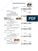 CONTA2 Operaciones de Acciones