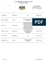 District Judge Robert Eckenrode's Criminal Dispositions