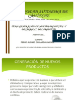 DESARROLLO DE NUEVOS PRODUCTOS Presentación Diapositivas