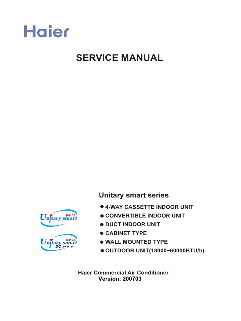 ... diagram haier Array - service manual haier air conditioning hvac rh  scribd ...