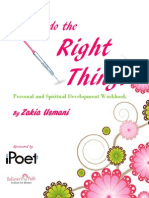 Let's Do The Right Thing Workbook Final