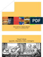 Visual Culture slides di Michele Cometa