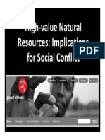 High-Value Natural Resources