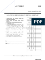 20048631 Soalan Ramalan Mathematics PMR 2009 Paper 2