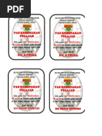 Format Standard Surat Penolakan Lantikan Jawatan Gk