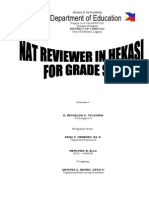 Nat Reviewer of Grade Six