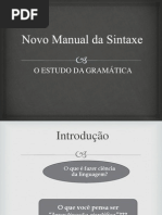 Slide (Novo Manual de Sintaxe)