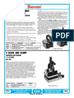 V Blocks and Clamps: Hold Square or Round Work 2 Inch Round-1 7/16 Inch Square Hardened and Ground NO. 568